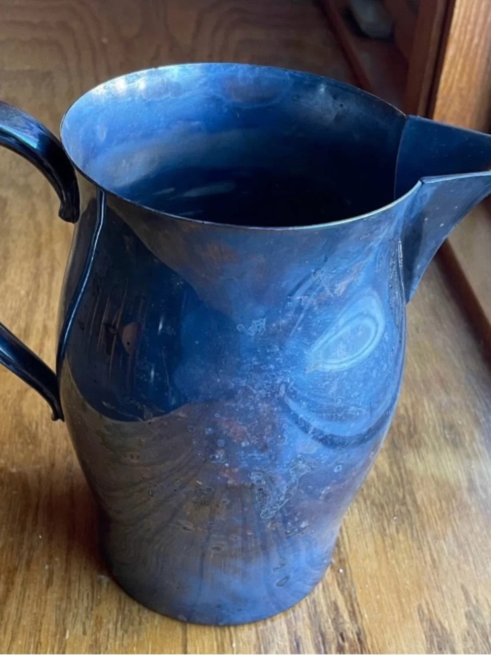 Vintage Paul Rivere Silver Water Pitcher - Home Art